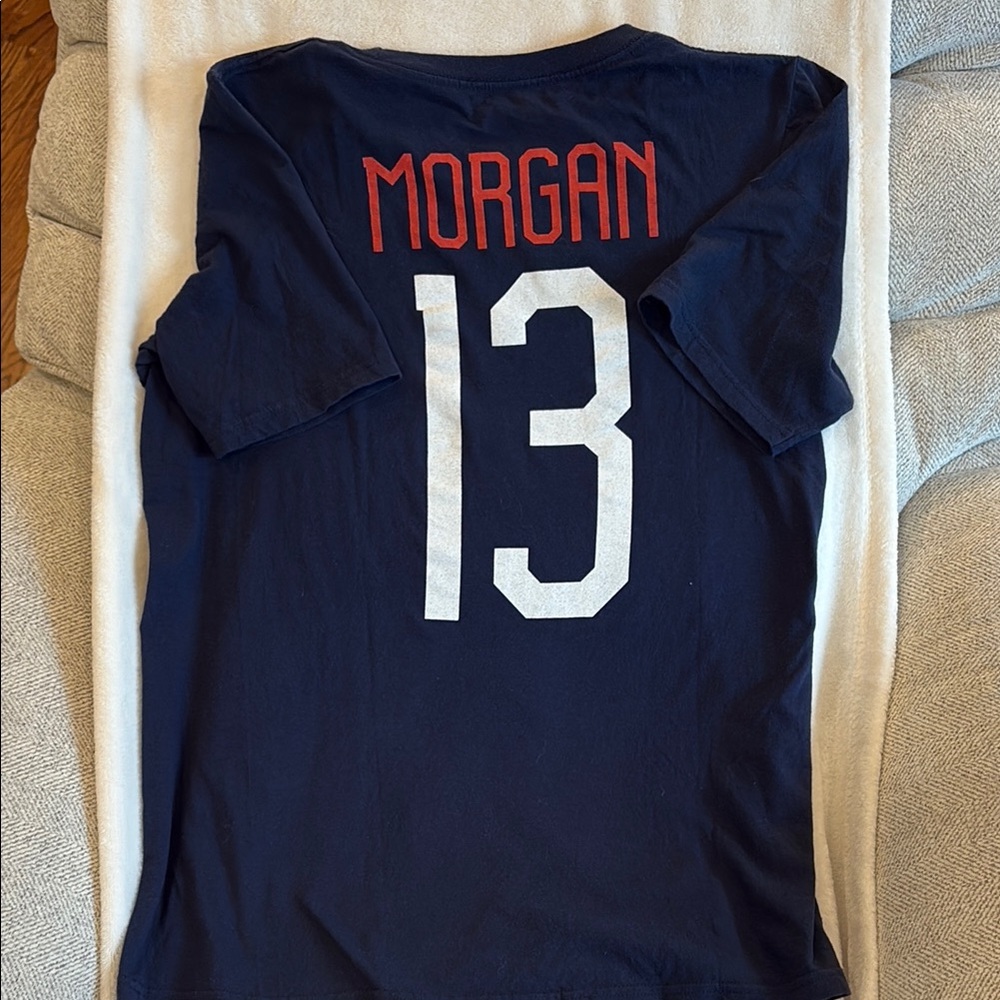 Kids Navy Blue Women’s USA soccer T-Shirt